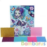 Набор д/дет тв-ва ЭНЧЕНТИМАЛС объмная аппликация наклейками ева, 17х23см MultiArt уп-10шт в кор10уп | фото №0