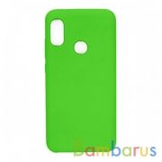 Силиконовый чехол Silky and Soft-Touch Xiaomi Redmi 7 (Green-Yellow) (31) | фото №0