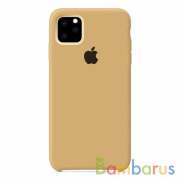 Чехол UNIQ Hybrid Lino Hue Silicone для iPhone 11 Pro Max (Бежевый) | фото №0