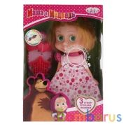 КУКЛА "КАРАПУЗ" МАША 15СМ (М/Ф"МАША И МЕДВЕДЬ") РУССИФИЦ., В ПЛАТЬЕ ДЕНЬ РОЖДЕНИЯ В КОР. в кор.18шт | фото №0