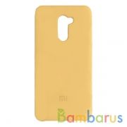 Силиконовый чехол Silky and Soft-Touch Xiaomi Pocophone F1 (Gold) (28) | фото №0