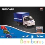 МАШИНА ИНЕРЦ. ПОЧТА/ ВООРУЖЕННЫЕ СИЛЫ, ОТКРЫВ. ДВЕРИ, В АССОРТ. В РУСС. КОР. в кор.2*108шт | фото №0