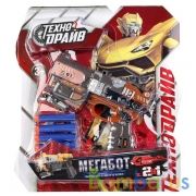 Бластер с мягкими пулями трансформирующийся на блистере 32*37*6 см ТМ "ТЕХНОДРАЙВ" в кор.2*36шт | фото №0