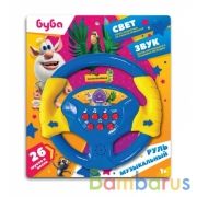 Руль электронный БУБА свет-звук, кор.24*30*5см ИГРАЕМ ВМЕСТЕ в кор.2*72шт | фото №0