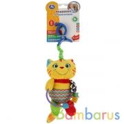 Текстильная игрушка подвеска "Игривый котенок"на карт. в пак. (русс. уп.) "Умка" в кор.125шт | фото №0