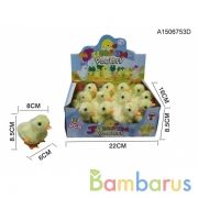 Игрушка заводная утенок в дисплее уп-12шт в кор.2*48уп | фото №0