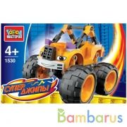 КОНСТРУКТОР "ГОРОД МАСТЕРОВ" СУПЕР ДЖИПЫ В РУСС. КОР. в кор.36шт | фото №0