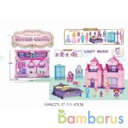 ДОМ для кукол, на бат. со светом, с аксесс. 6604 в кор. в кор.2*12шт | фото №0