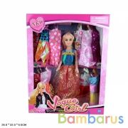 Кукла 29см с набором одежды, в ассорт. B883 в кор. в кор.2*30шт | фото №0