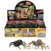 Игрушка пластизоль тянучка "Играем вместе" паук 9см, 2 асс. в дисплее (русс. уп) уп-36шт в кор.10уп | фото №0