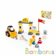 КОНСТРУКТОР "МАКСИ" - "СТРОИТЕЛЬНАЯ ФИРМА" (36 ЭЛЕМЕНТОВ) (В КОРОБКЕ) в кор.5шт | фото №0