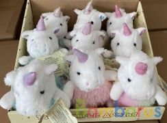 Игрушка мягкая дисплей "волшебные единороги", 14см,без чипа,в дисп МУЛЬТИ-ПУЛЬТИ уп-9шт в кор.12уп | фото №0