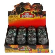 ФИГУРКА ДРАКОНА "ИГРАЕМ ВМЕСТЕ" В БОЧКЕ В ДИСПЛЕЕ (РУСС. УП.) 30*22*11СМ УП-12ШТ в кор.2*9уп | фото №0