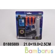 Пистолет с присосками + удостоверение на карт. в кор.4*108шт | фото №0