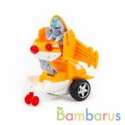 САМОЛЁТ ИНЕРЦИОННЫЙ "РОБОТ ДЕФОРМ" (СО СВЕТОМ И ЗВУКОМ) (В КОРОБКЕ) в кор.12шт | фото №0