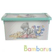 ЯЩИК УНИВЕРСАЛЬНЫЙ С АППЛИКАЦИЕЙ "ME TO YOU" 8,4Л 335X240X155 ММ (ЗЕЛЕНЫЙ) в кор.10шт | фото №0