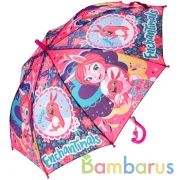 Зонт дет. "Играем вместе" "энчантималс" 45см, со свистком в кор.120шт | фото №0