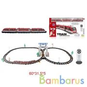 Железная дорога р/у с аксесс. 2812Y в кор. в кор.2*9шт | фото №0