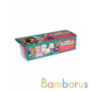 Тесто для лепки ЭНЧЕНТИМАЛС 3 цв. по 60 г, рф МУЛЬТИ АРТ в кор.24шт | фото №0