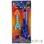 Ружье с шариками на карт. ИГРАЕМ ВМЕСТЕ в кор.2*54шт | фото №0