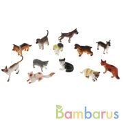 НАБОР ИЗ 12-И ДОМАШНИХ ЖИВОТНЫХ "ИГРАЕМ ВМЕСТЕ" В АССОРТ. В ПАК. (РУСС. УП.) в кор.8*12наб | фото №0