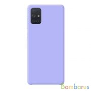 Чехол Deppa Liquid Silicone Case для Samsung Galaxy A71 (Лавандовый) | фото №0