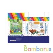 Набор д/дет тв-ва фигурка для росписи (краски, кисточка)трицеротопс MultiArt в кор.12шт | фото №0