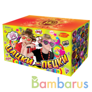 Русский салют РК8073 Батарея салютов Цацки - Пецки (1-1,25"х66) Фейерверк | фото №0