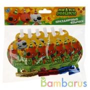 Язычки "МИМИМИШКИ" (6шт) в пак. "Товары для праздника" в кор.288шт | фото №0