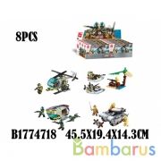 Конструктор пласт. с фигурками, в ассорт. в кор. в дисплее уп-8шт в кор.8уп | фото №0