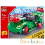 КОНСТРУКТОР "ГОРОД МАСТЕРОВ" МАШИНКА С ПУСКОВЫМ УСТРОЙСТВОМ "ЛЕГКО СОБРАТЬ" В КОР в кор.2*40шт | фото №0