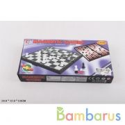 Шашки-шахматы-нарды JH618-25 в кор. в кор.2*48шт | фото №0