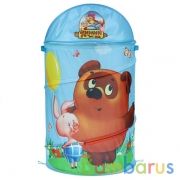 Корзина для игрушек Союзмультфильм "Винни пух" 43*60см, в пак. Играем вместе в кор.24шт | фото №0