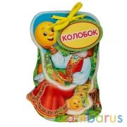 "УМКА". КОЛОБОК. КНИЖКА НА ШНУРКЕ. ФОРМАТ: 120Х180ММ, 14 СТРАНИЦ в кор.100шт | фото №0