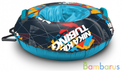 Надувная ватрушка (тюбинг) 95см, ТБ2К-95/1,Nika sport голубой с автокамерой, уп.1 | фото №0