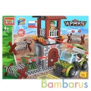 Конструктор "Город мастеров" армия: нападение на военную вышку, 190дет. в русс. кор. в кор.2*8шт | фото №0