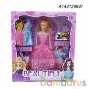 Кукла 29см с набором одежды, в ассорт. JX202 в кор. в кор.2*30шт | фото №0