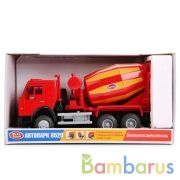 Машина бетономешалка свет+звук, открыв. двери 9117B в русс. кор. 23*8см в кор.2*12шт | фото №0