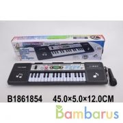 Электроорган на бат. с микрофоном MQ3108 в кор. в кор.2*24шт | фото №0