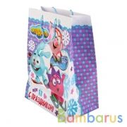 Играем Вместе. Смешарики. С Праздником! Пакет подарочный 33х46х20см, в пак. уп-12шт в кор.6уп | фото №0