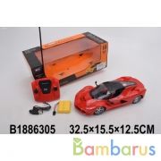 Машина р/у на аккум. с светом, usb з/у в кор. в кор.24шт | фото №0