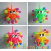 Игрушка ёжик "снежинка" со светом, 4 цвета, в дисплее ИГРАЕМ ВМЕСТЕ уп-12шт в кор.12уп | фото №0