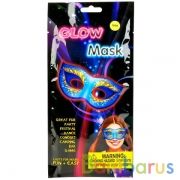 Игрушка со светом маска, цвет в ассорт. в пак. в кор.6*50шт | фото №0