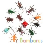 НАБОР ИЗ 12-И ЖУКОВ "ИГРАЕМ ВМЕСТЕ" 5СМ, В АССОРТ. В ПАК. С РУСС. ХЕДЕРОМ в кор.4*36наб | фото №0