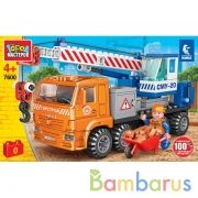 KAMAZ конструктор камаз: КРАН, 120 дет. Город мастеров в кор.2*18шт | фото №0