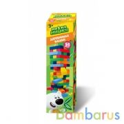 Настольная игра пирамидка деревянная башня Ми-ми-мишки кор.8,5*27*8,5см Умные игры в кор.50шт | фото №0