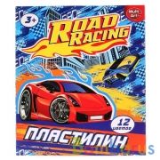 Multiart. Гонки. Пластилин классический 12 цветов, 180гр. в кор.28шт | фото №0