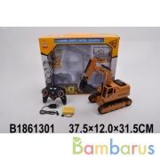 Экскаватор р/у на аккум. свет+звук 8517 в кор. в кор.18шт | фото №0