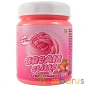 Игрушка ТМ "Slime" Cream-Slime с ароматом клубники, 250 г в кор.32шт | фото №0