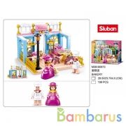 Конструктор пласт. с фигурками и аксесс., 199дет. в русс. кор. в кор.32шт | фото №0